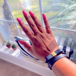 ‼️ SOLD ‼️ Kate Spade ♠️ Black Wrap Bracelet